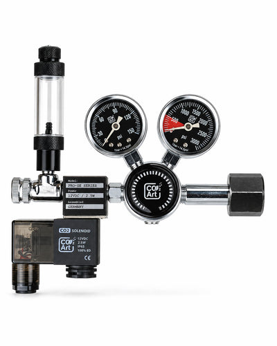 PRO-SE Series - Dvostupanjski CO2 regulator za akvarij s integriranim solenoidom